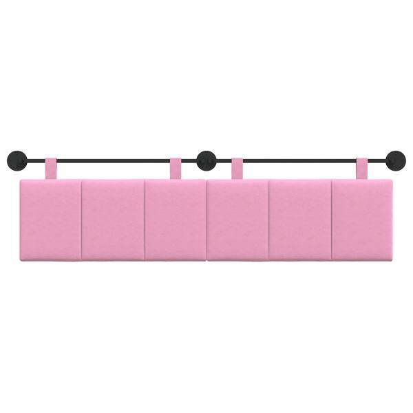 Hängendes Kopfteil Rosa Stoff