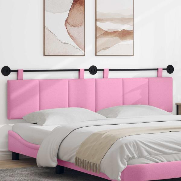 ARDEBO.de - Hängendes Kopfteil Rosa Stoff
