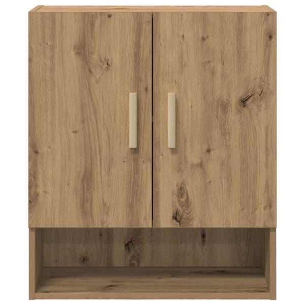 Wandschrank 60 x 31 x 70 cm Holzwerkstoff Kunsthandwerk Eiche