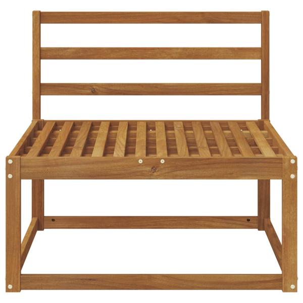 Outdoor Mittelsofa Natur 79 x 83 x 73 cm