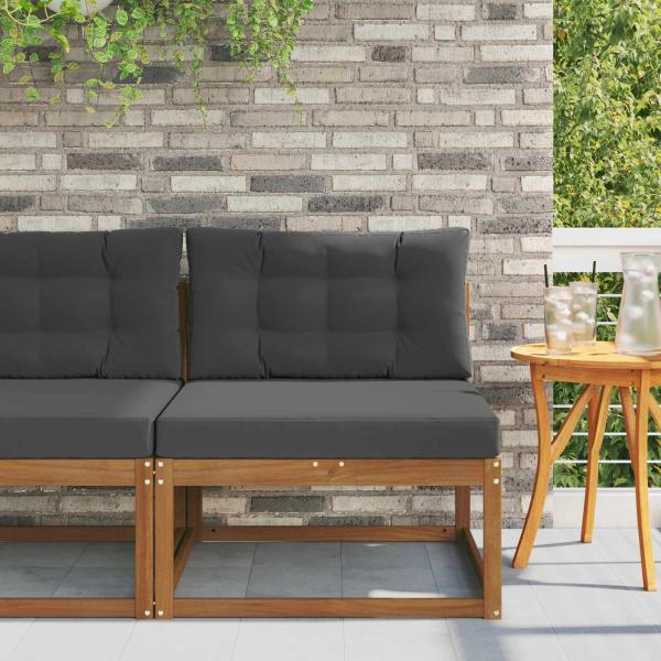 ARDEBO.de - Outdoor Mittelsofa Natur