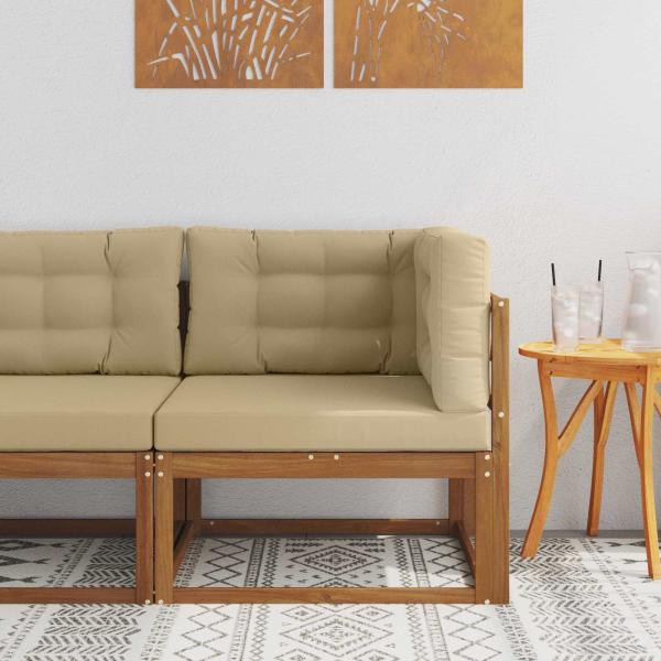ARDEBO.de - Outdoor Ecksofa Natur
