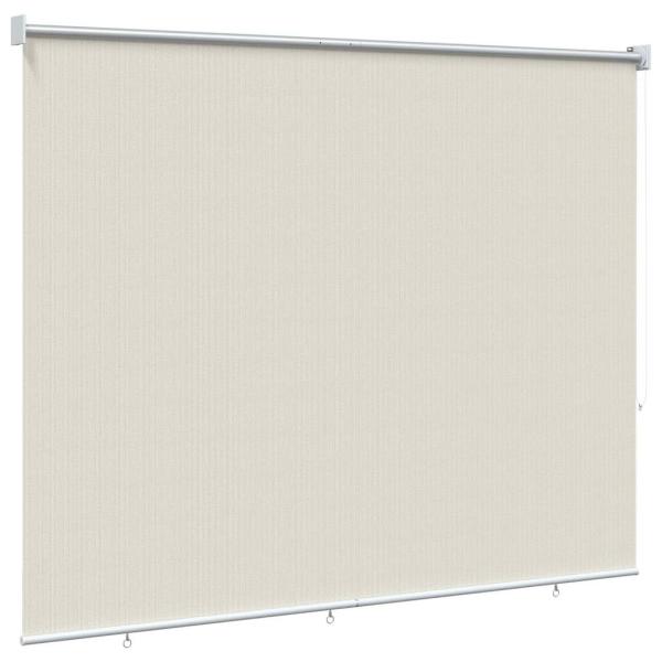 Außenrollo 225 (B)x140 (H) cm Cremeweiß