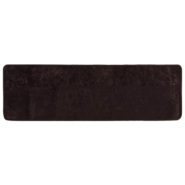 Teppichläufer MARSA Anthrazit 80 x 250 cm Polyester und PVC