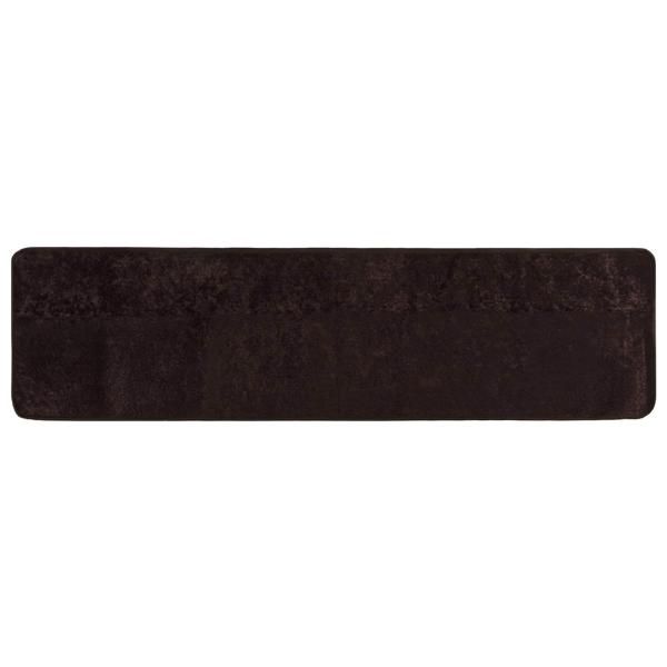 Teppichläufer MARSA Anthrazit 80 x 350 cm Polyester und PVC