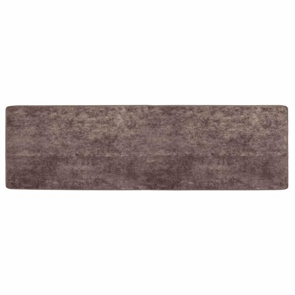 Teppichläufer MARSA Grau 50 x 150 cm Polyester und PVC