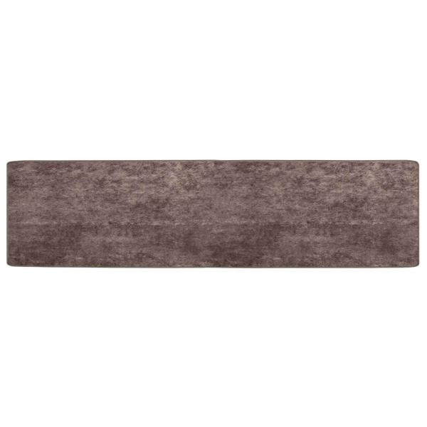 Teppichläufer MARSA Grau 50 x 200 cm Polyester und PVC