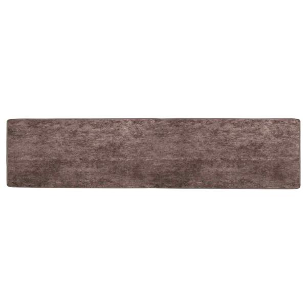 Teppichläufer MARSA Grau 50 x 300 cm Polyester und PVC