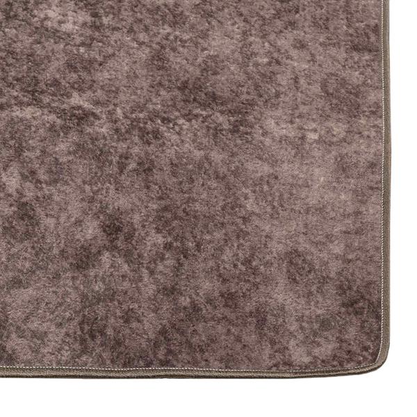 Teppichläufer MARSA Grau 50 x 350 cm Polyester und PVC