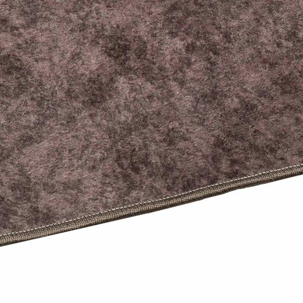 Teppichläufer MARSA Grau 80 x 350 cm Polyester und PVC