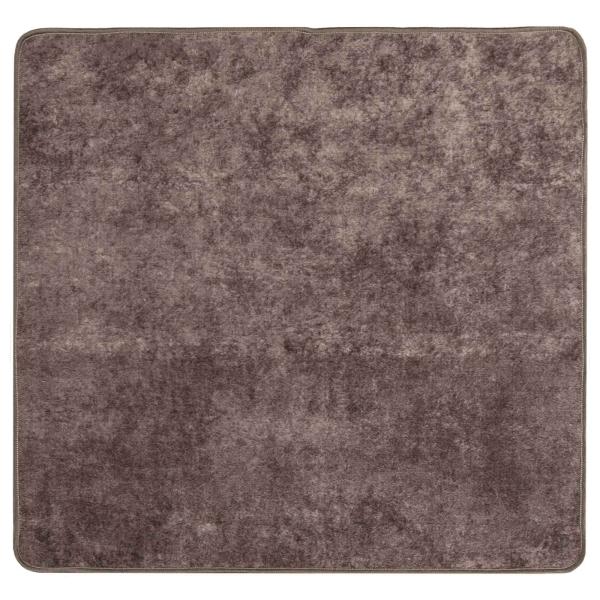 Teppichläufer MARSA Grau 100 x 100 cm Polyester und PVC