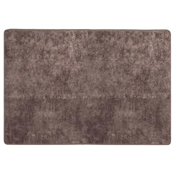 Teppichläufer MARSA Grau 100 x 150 cm Polyester und PVC