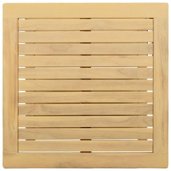 Beistelltisch Öl-Natur 60 x 60 x 45 cm Massivholz Akazie