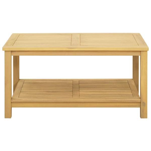 Beistelltisch Öl-Natur 90 x 50 x 45 cm Massivholz Akazie