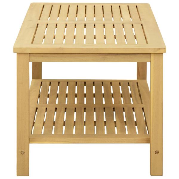 Beistelltisch Öl-Natur 90 x 50 x 45 cm Massivholz Akazie