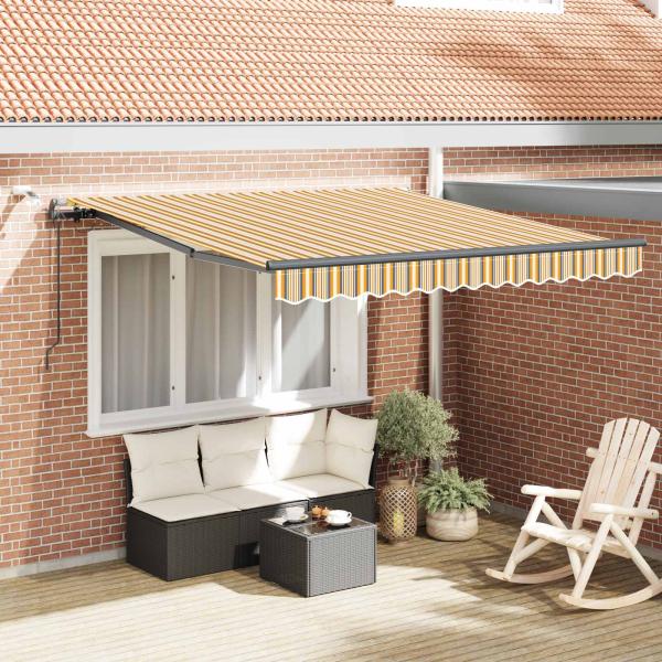 ARDEBO.de - Markisenstoff mit Mehrfarbig 350 x 250 cm Polyester