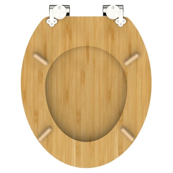 SCHÜTTE WC-Sitz mit Absenkautomatik NATURAL BAMBOO