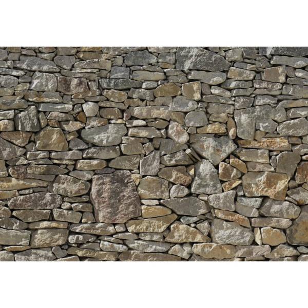 ARDEBO.de - Komar Fototapete Stone Wall 368×254 cm 8-727
