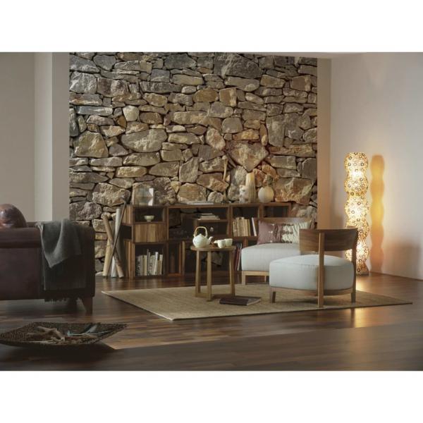 Komar Fototapete Stone Wall 368×254 cm 8-727
