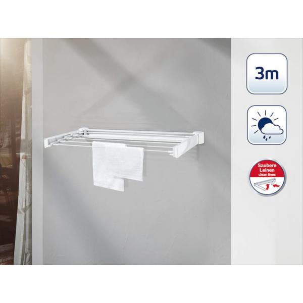 ARDEBO.de - Leifheit Wandwäschetrockner Telegant 30 Protect 83306