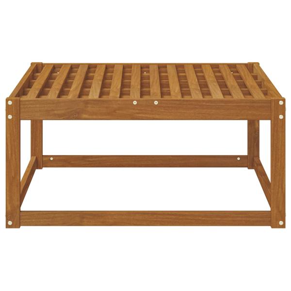 Outdoor-Fußhocker Natur 79 x 79 x 37 cm