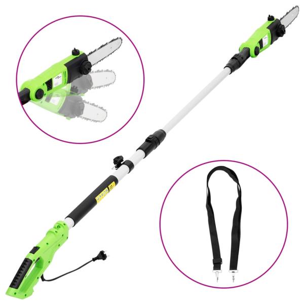 ARDEBO.de - Elektrische Kettensäge mit Teleskopstange 25 cm 710 W