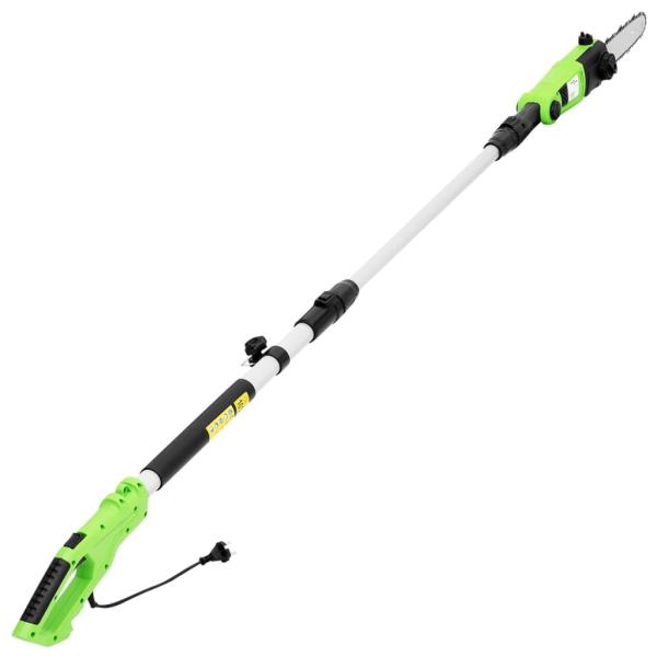 Elektrische Kettensäge mit Teleskopstange 25 cm 710 W