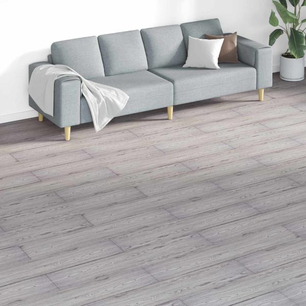 ARDEBO.de - Bodenplanken Dunkelgrau 5,26 m² 18 Stk. PVC