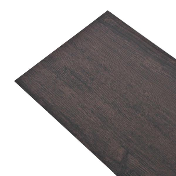 Bodenplanken Dunkelgrau 5,26 m² 18 stk. PVC