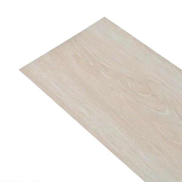 Bodenplanken Eiche Klassik Weiß 5,02 m² 36 stk. PVC