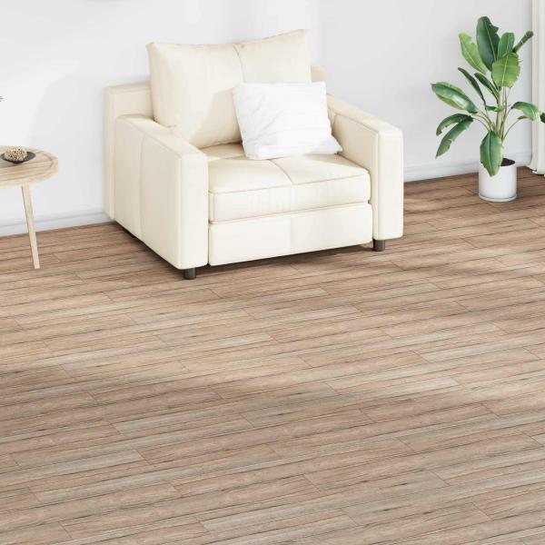 ARDEBO.de - Bodenplanken Eichenbraun 5,02 m² 36 stk. PVC