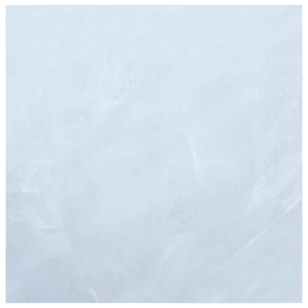 Bodenplanken Weiß 5,11 m² 55 stk. PVC