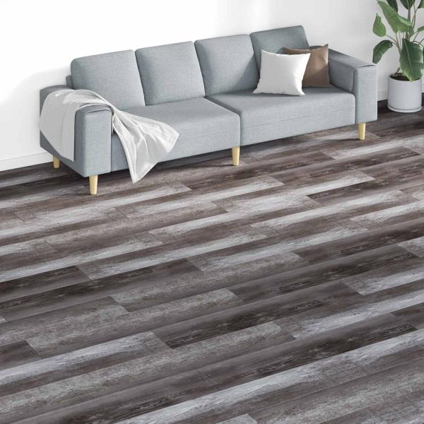 ARDEBO.de - Bodenplanken Braun 5,26 m² 18 stk. PVC