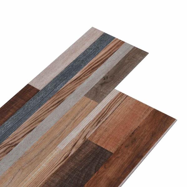 Bodenplanken Mehrfarbig 5,26 m² 18 Stk. PVC