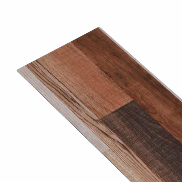 Bodenplanken Mehrfarbig 5,26 m² 18 Stk. PVC
