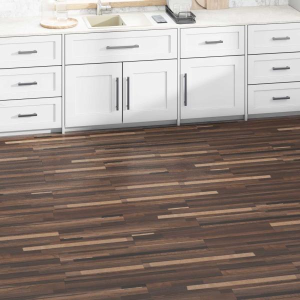 ARDEBO.de - Bodenplanken Gestreiftes Braun 5,02 m² 36 stk. PVC
