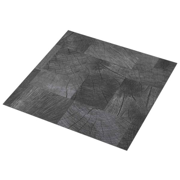 Bodenplanken Holzstruktur grau 5,11 m² 55 stk. PVC