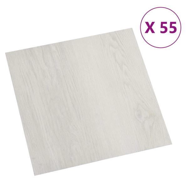 Bodenplanken Hellbeige 5,11 m² 55 stk. PVC