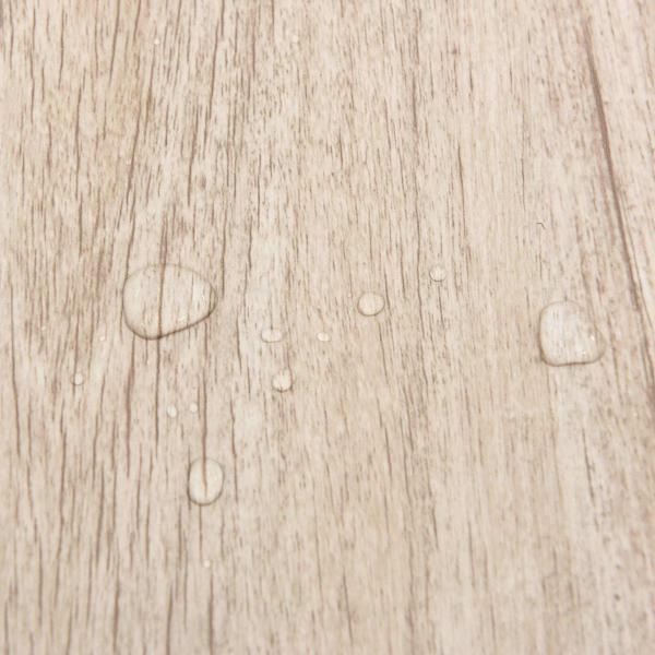 Bodenplanken Weiß und Holzfarbe 5,11 m² 55 stk. PVC