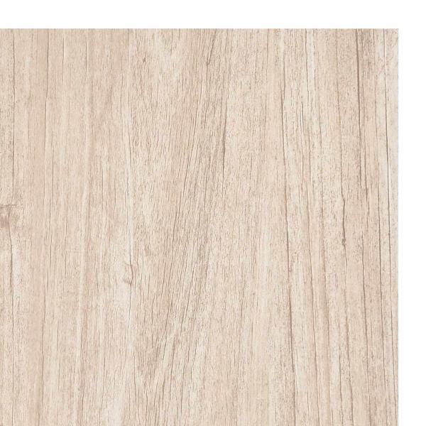 Bodenplanken Weiß und Holzfarbe 5,11 m² 55 stk. PVC