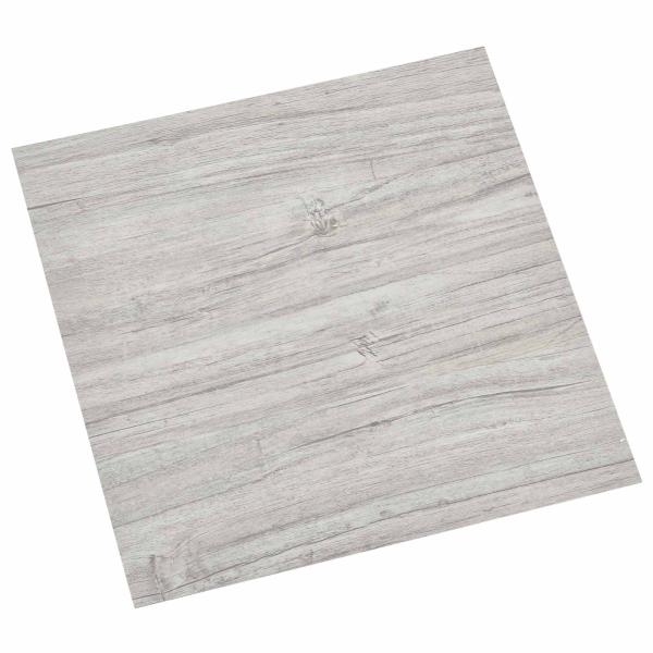 Bodenplanken Grau und Holz 5,11 m² 55 stk. PVC