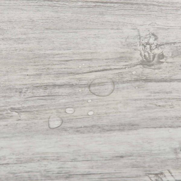 Bodenplanken Grau und Holz 5,11 m² 55 stk. PVC