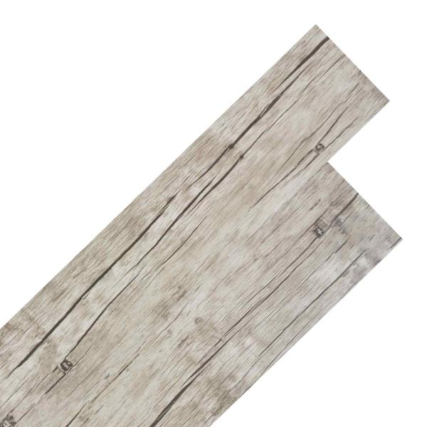 Bodenplanken Eiche gewaschen 2,51 m² 18 stk. PVC