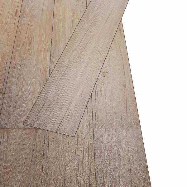 Bodenplanken Eichenbraun 2,51 m² 18 stk. PVC