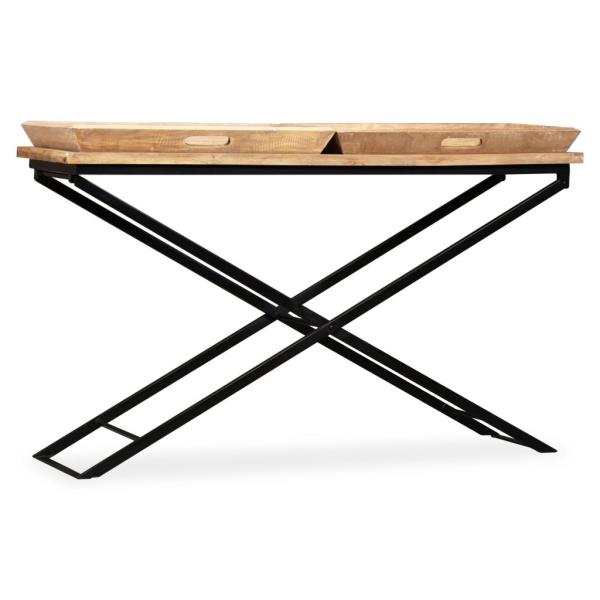 Konsolentisch Mangoholz Massiv 130 x 40 x 80 cm