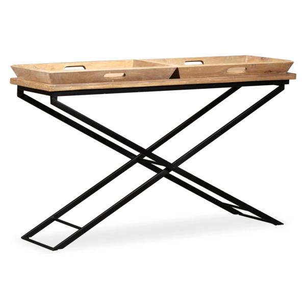 Konsolentisch Mangoholz Massiv 130 x 40 x 80 cm