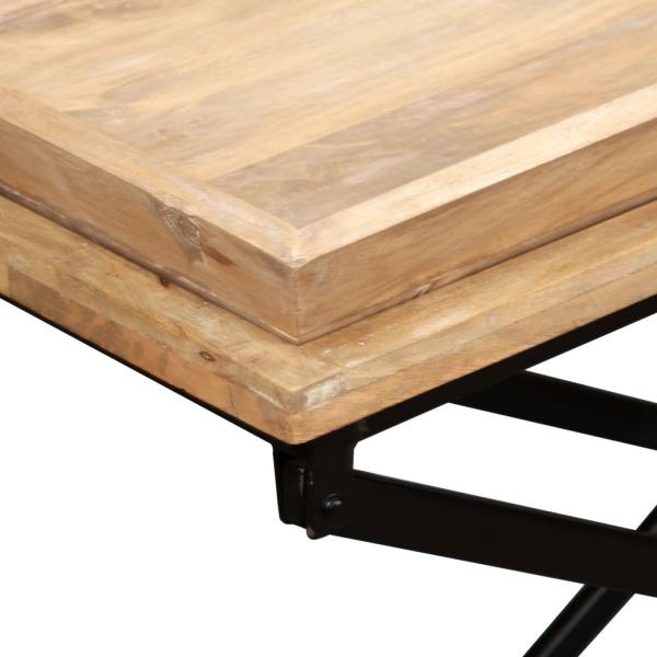 Konsolentisch Mangoholz Massiv 130 x 40 x 80 cm