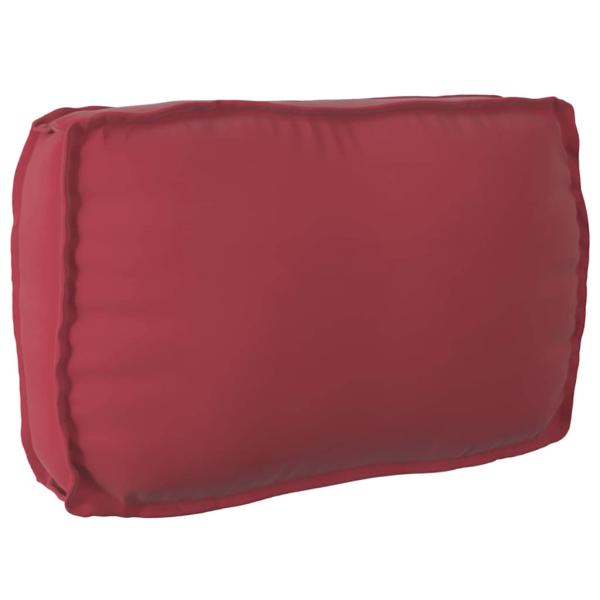 Palettenkissenset 2 pcs Weinrot Oxford-Stoff