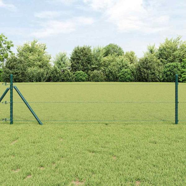 ARDEBO.de - Bodenmontierter Sechseckzaun 100 x 0,5 m