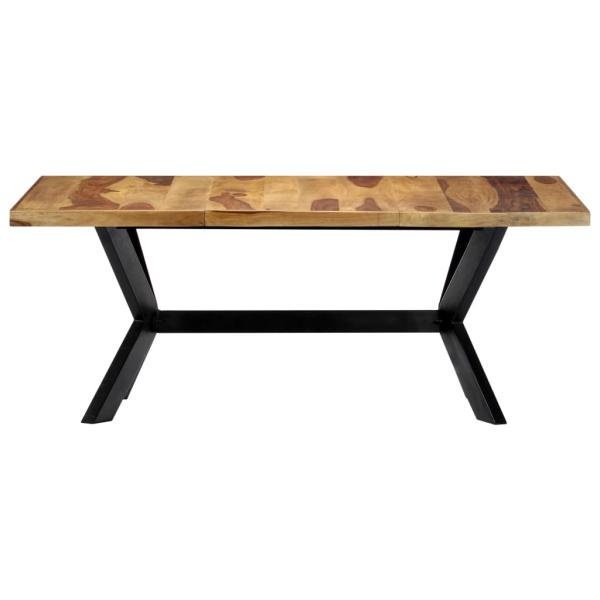 Esstisch 180x90x75 cm Massivholz Akazie